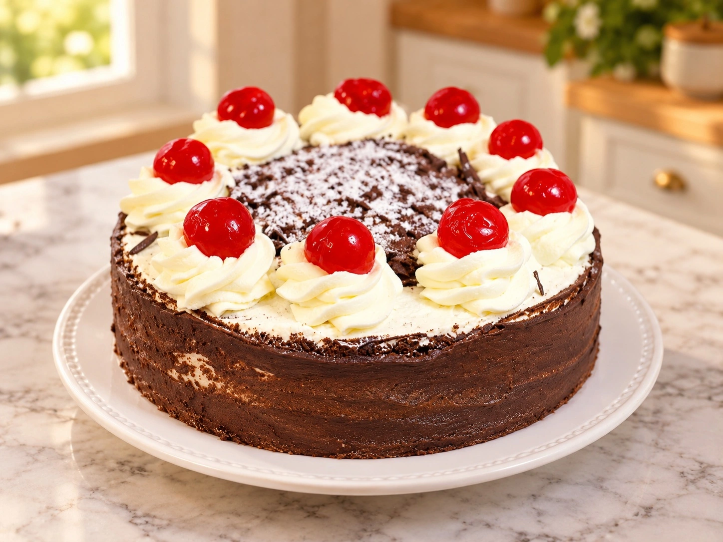 Torta decorada con crema ChantyCREM